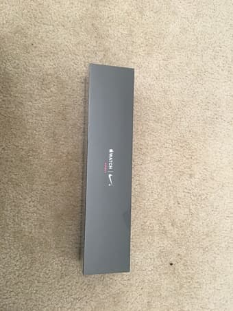 Unopened Apple Watch Nike+ Series 3 (GPS + Cellular), 42mm Silver $350 1