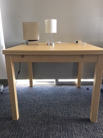 Table, Nightstand, Vacuum, and More 1