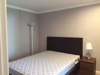 Queen Size Bed Frame with Box and Mattress 1