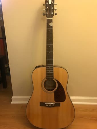Fender CD140S Acoustic Guitar 1