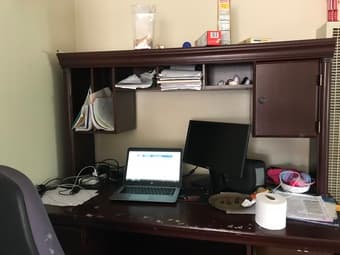 sofa, baby bed, desk 1