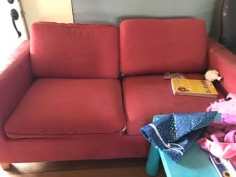 sofa, baby bed, desk 3