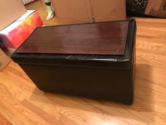 Selling desk, ottoman, large coffee table, and small table 3