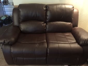 Sofa recliner set for sale - owned and used only for 2 year only 1