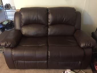 Sofa recliner set for sale - owned and used only for 2 year only 2