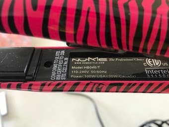 hair iron/straightener 3