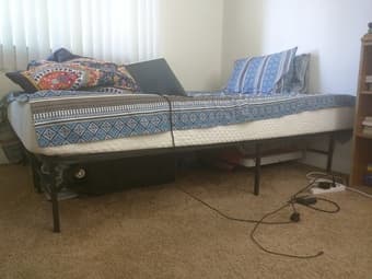 Bed Frame- Iron -12 inches 1