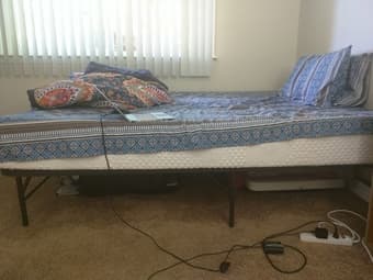 Bed Frame- Iron -12 inches 3