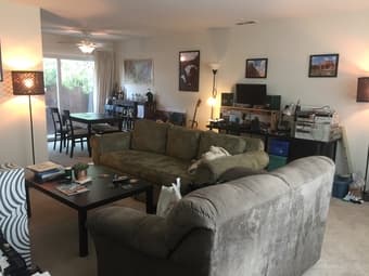 Master Suite in Downtown Palo Alto 2bd/2br Townhouse Av. July 1 2