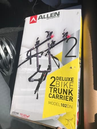 Unused Allen Sports 2-Bike Trunk Mount 1