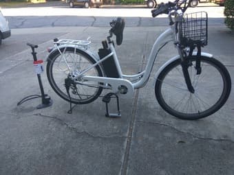 NAKTO electric bikes (U lock+ air pump+ cell phone holder for free!) 1