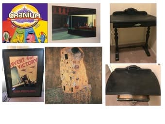 Spring Cleaning sale - artwork, games, kitchen items 1