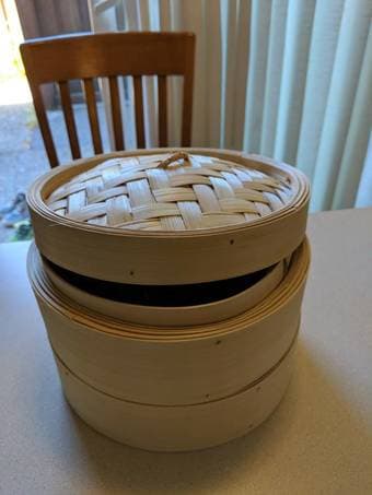 2-tier bamboo steamer 1