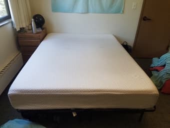 Queen Mattress and Frame For Sale 3