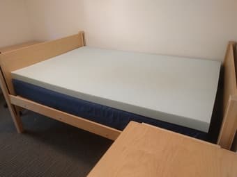 Memory Foam Mattress Topper Full XL 1