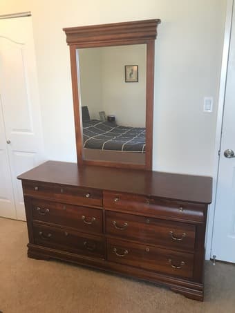 Dresser with Detached Mirror 1