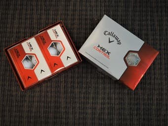 Golf balls (Callaway Hex Control balls, brand new) 1