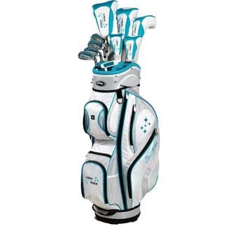 Tour Edge Women's 16-piece Complete Golf Set w/ Cart Bag 1