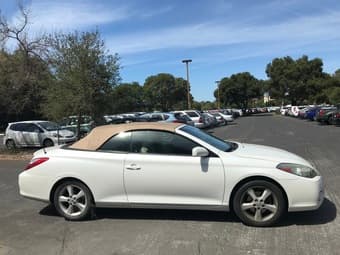2007 Toyota Solara SLE convertible, 78k miles 2