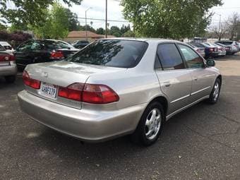 1999 Honda Accord EX Sedan, Gold 2