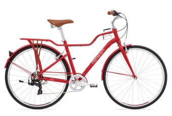 Red Momentum commuter bike in great condition 1