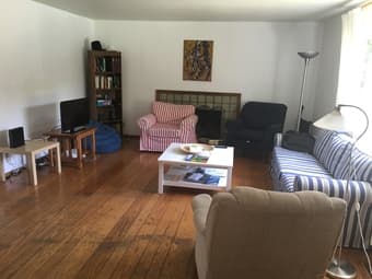 Master bedroom suites in large home.  Huge pool. Great roommates! 2