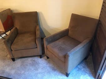 Ikea malm bed, mirror, ergonomic chair, tables 3