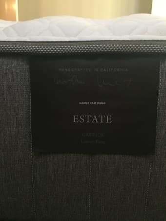 <1 year Stearns and Foster Garrick Luxury Firm (Made in California) 3