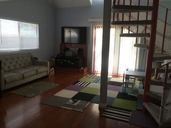 Furnished Palo Alto guest bedroom next to bus/shuttle available 9/1 2
