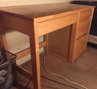 WOODEN DESK TABLE 1