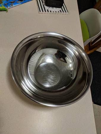 Stainless steel mixing bowl 2