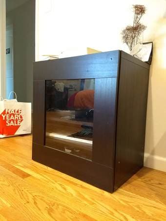 Wholeroom instant furnishing: 2 desks, 2 chairs, shelves and cabinet 1