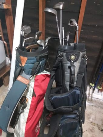 Golf Clubs and bags -one+ one for free! 1
