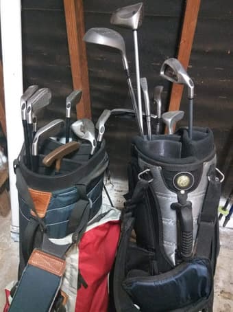Golf Clubs and bags -one+ one for free! 2