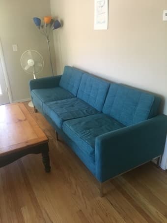 Retro 1950s Sofa (Joybird Franklin) 1