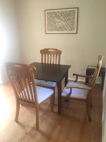 6 Dining chairs 2