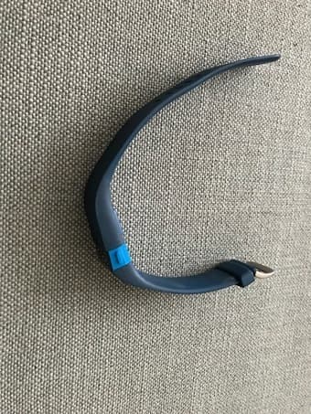 Fitbit Charge HR Wireless Activity Wristband (Blue, Large) 2