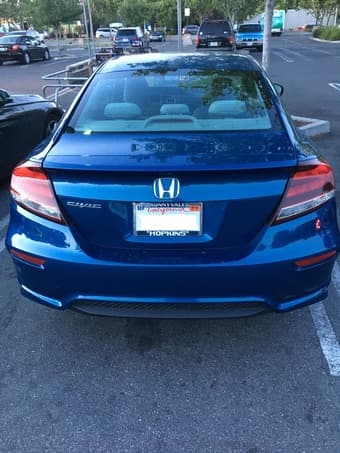 Moving sale- 2014 Honda civic LX  coupe, low millage 2