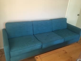 Retro 1950s Couch / Sofa (Joybird Franklin) 1
