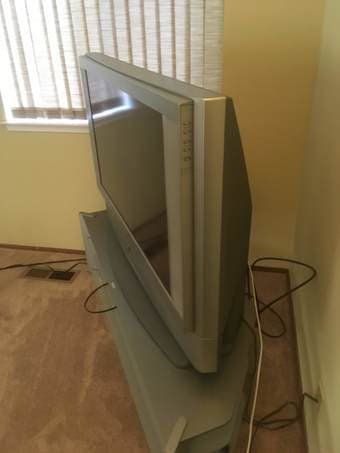 Sony TV with stand 2