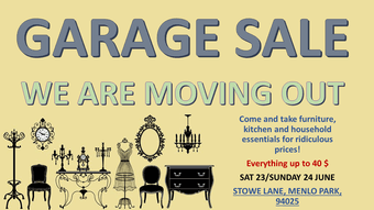 GARAGE SALE: WE NEED TO EMPTY A FULL HOUSE 1