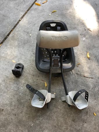 Thule Yepp Mini Child Bike Seat (front seat) 1