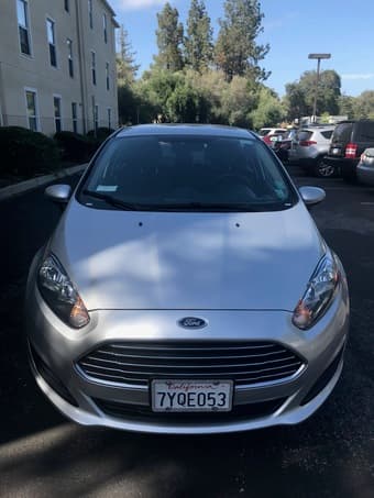 2016 Ford Fiesta SE w/ Hatchback (silver), only 25,000 miles 2