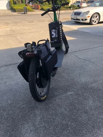 Stand up ride electric scooter for 2 riders. 1