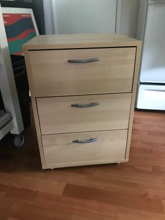 cute nightstand/side table for sale 1