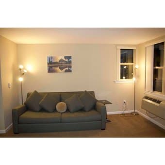 Crate & Barrel Verano Smoke Gray Sofa almost new 1