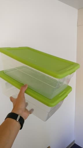 Storage boxes (shoe box size) 1
