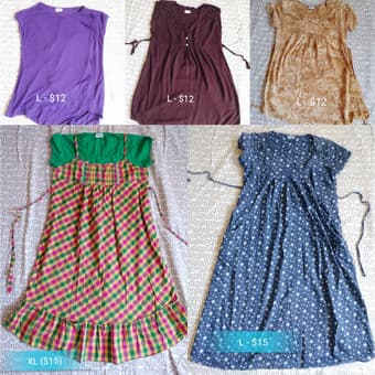 Maternity clothes lightly used 1