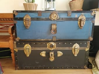 Chests with character!  (use as dual coffee table and storage) 1