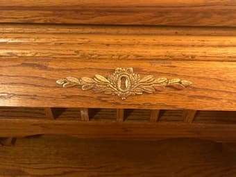 Antique Roll-top Oak Desk (Menlo Park) 3
